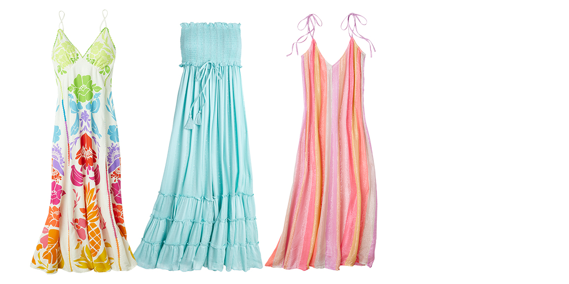 Gorgeous dresses make vacation dressing a breeze